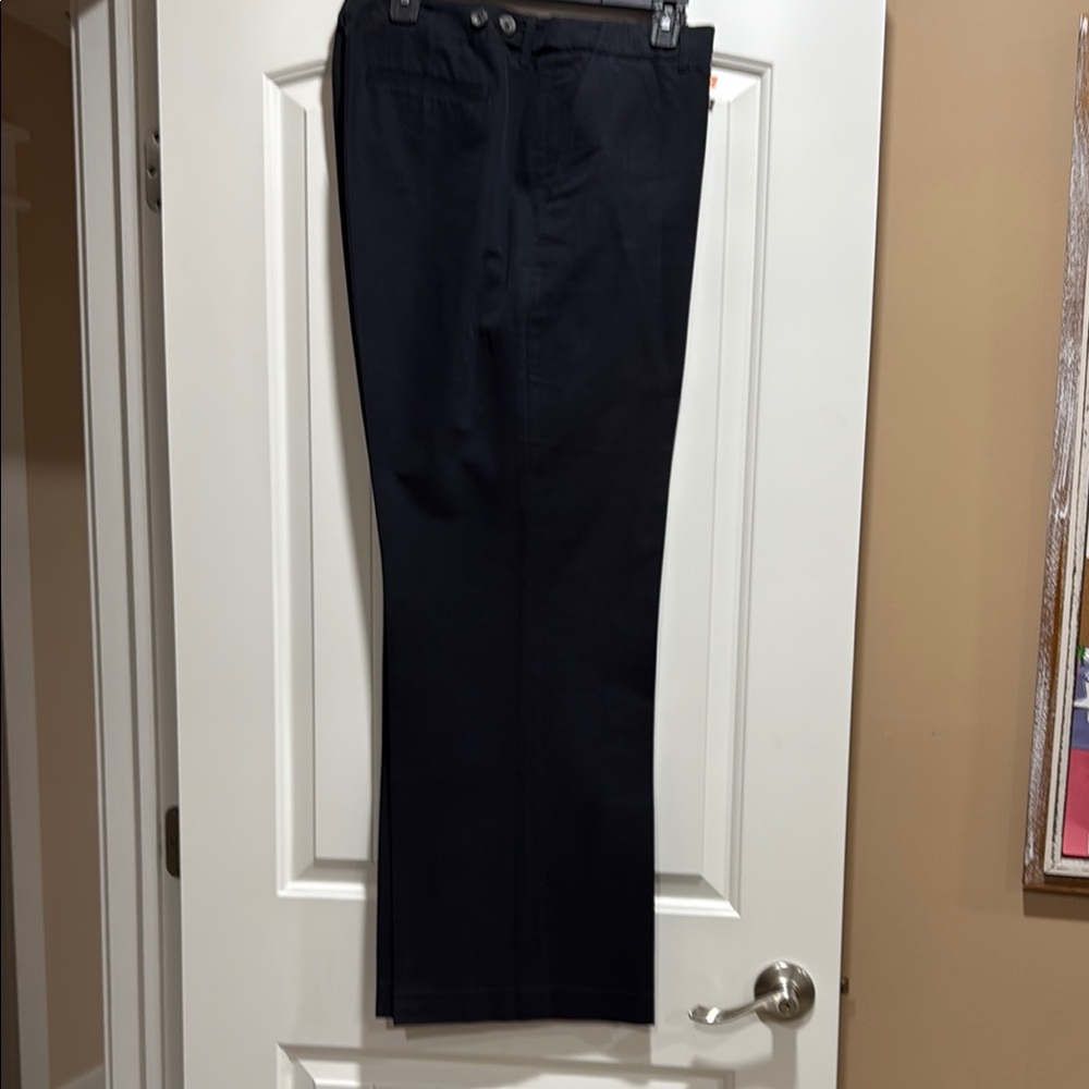 J. Jill Women Navy Blue wide leg trousers